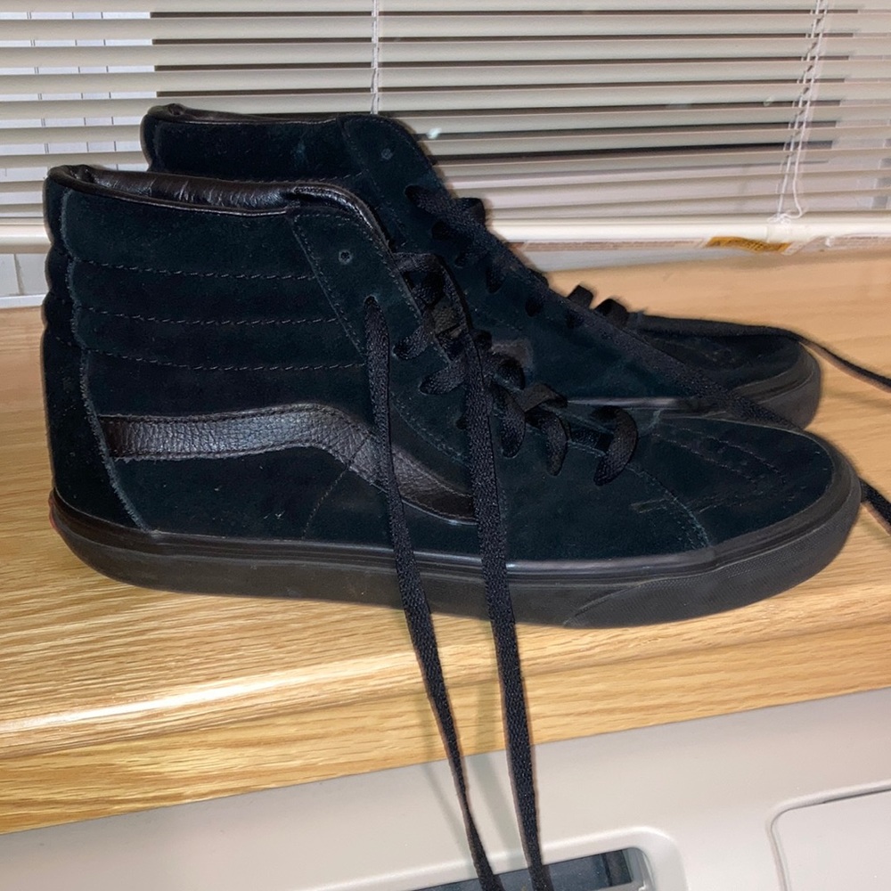Mens Black Hightop Vans